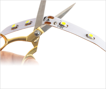 Cut tape electronic component packaging