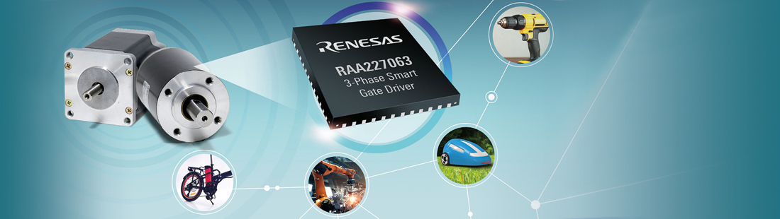Renesas — RAA227063 Smart Gate Driver