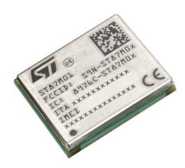 STMicroelectronics — ST87M01 LTE Cat NB2 NB-IoT + GNSS Industrial Module Series STMicroelectronics — ST87M01 LTE Cat NB2 NB-IoT + GNSS Industrial Module Series