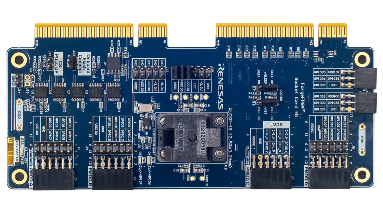 ForgeFPGA™ Socket Card #5 - Top
