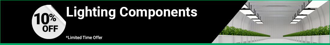 Promotion — 10% Off Lighting Components, Solutions and Optoelectronics
